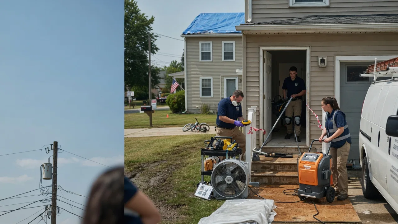 Water Damage Repair in Mulberry, IN near me